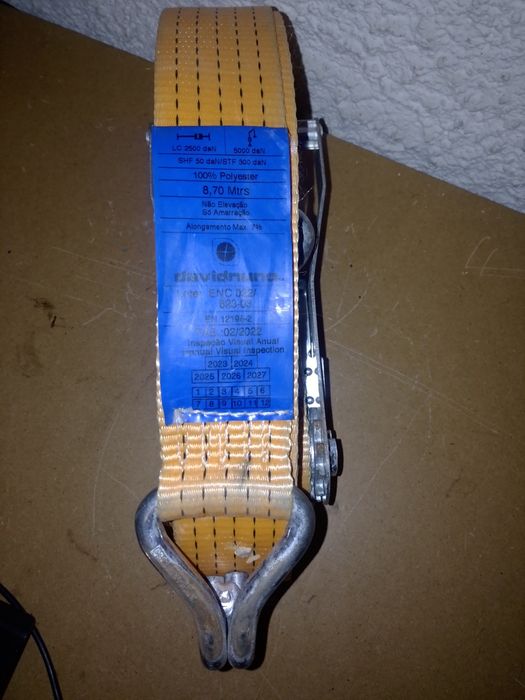 Cinta de amarração 8.70mts