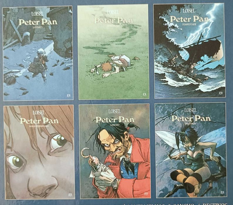 BD coleção Peter Pan