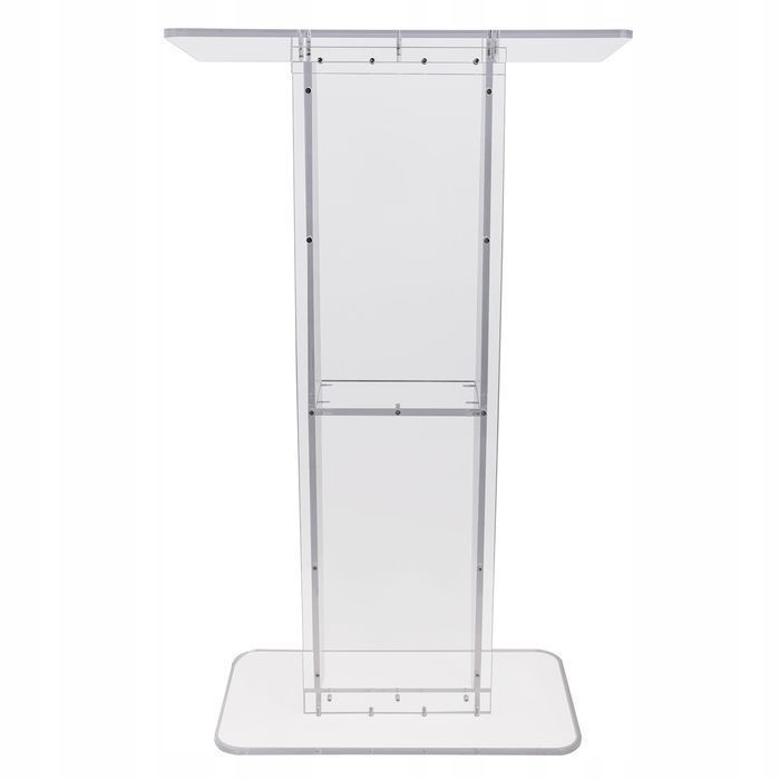 Vevor akrylowy podest stojący 119 cm przezroczysty podium premium