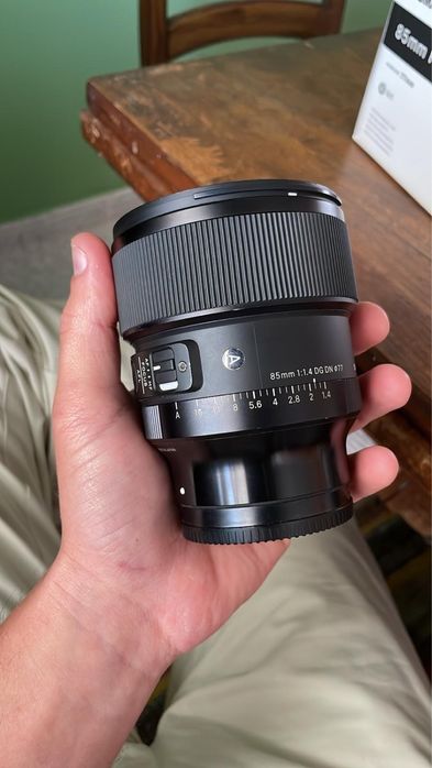 Objetiva Sigma 85mm f/1.4 DG DN Art para Sony