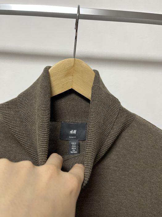 H&M гольф котоновый свитер / Размер М