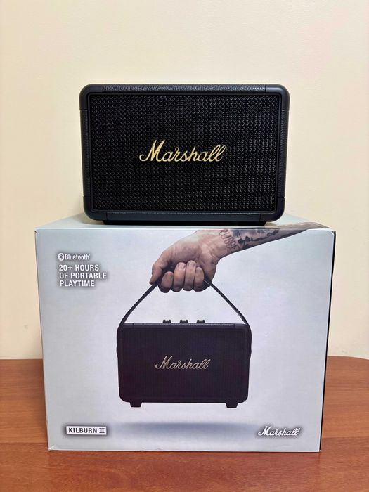 Колонка Marshall Kilburn 2 Black and Brass