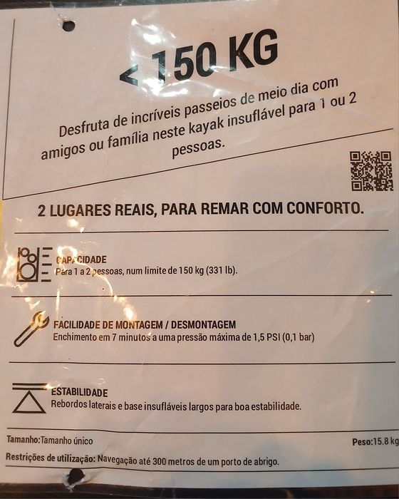 Kayak 100  2 lugares