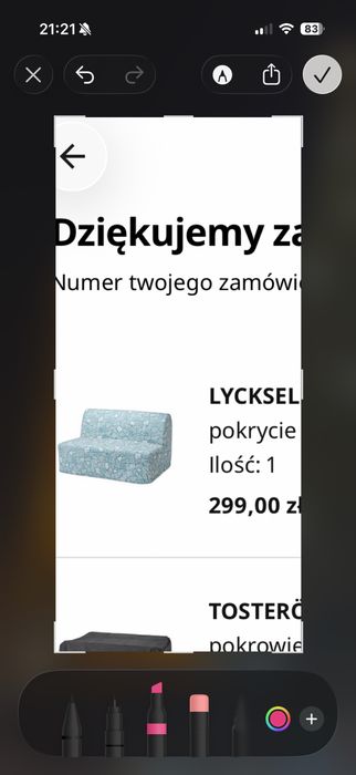 Pokrowiec kanapy Lycksele Lovas
