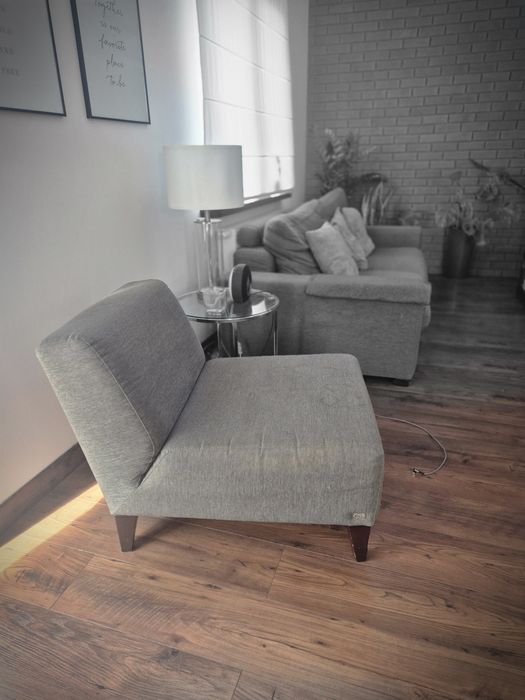 Nowoczesna sofa  i fotel