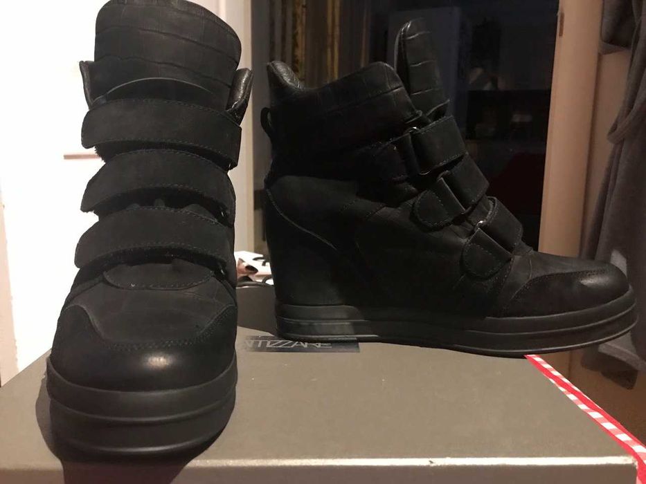 Ботинки нубук/замш Attizare