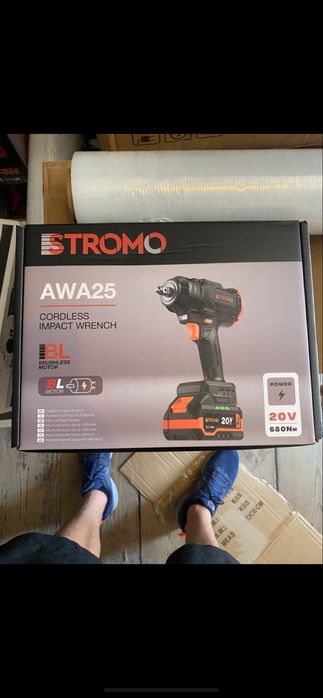 Гайковерт акумуляторний STROMO AWA25