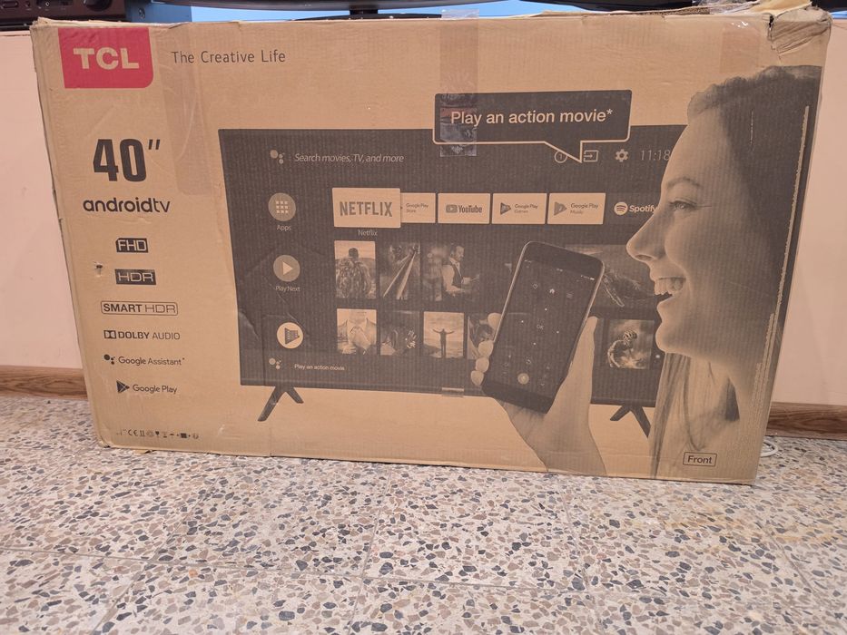 Telewizor TCL 40 cali system Google Tv NOWY