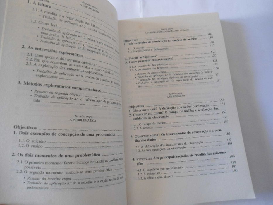 Manual de Investigação em Ciências Sociais de Raymond Quivy e outro