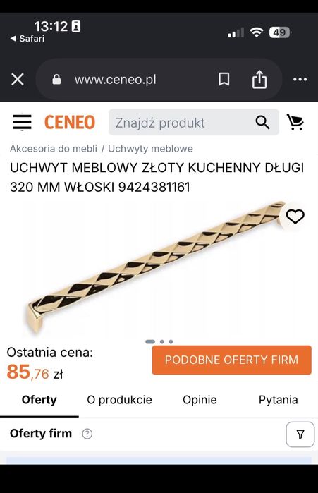 Komoda szuflady 150 cm