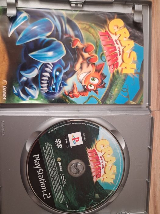 Ps2 zestaw z crash of titans