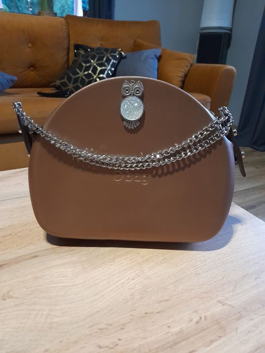 O bag obag moonlight czekolada bronzo