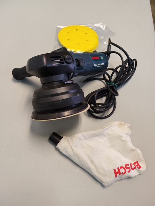 Lixadeira excêntrica Bosch  GEX 150 ACE com regulação de velocidade