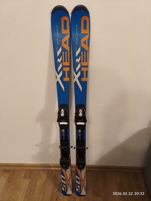 Narty Head XRC 500 127 cm + wiązania Head PRO – stan dobry
