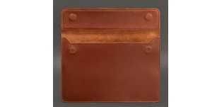 ЧЕХОЛ-КОНВЕРТ коньяк к MACBOOK AIR/PRO 13'' из плотной кожи