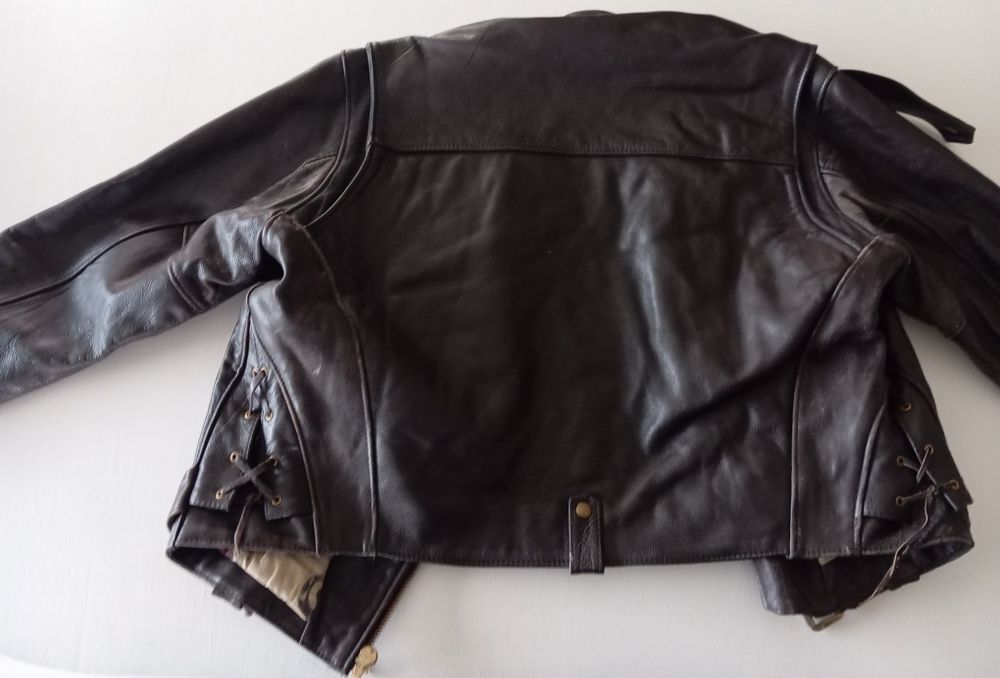 Skórzana kurtka "na Harley'a"