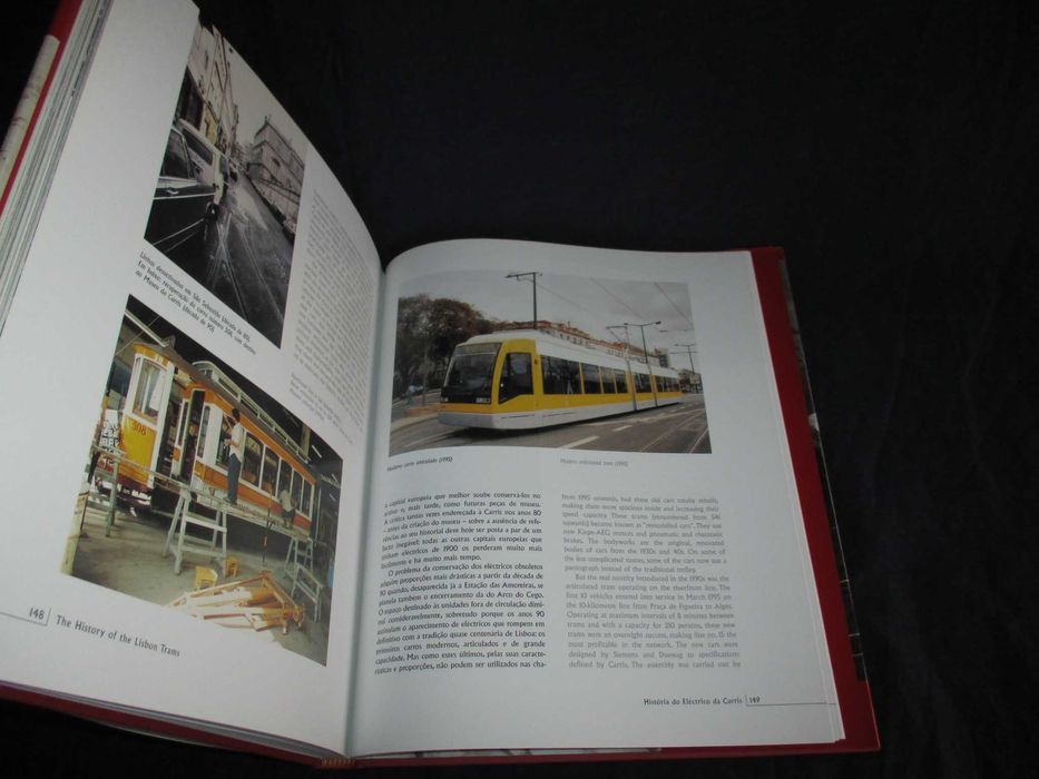 Livro História do Eléctrico da Carris Marina Tavares Dias