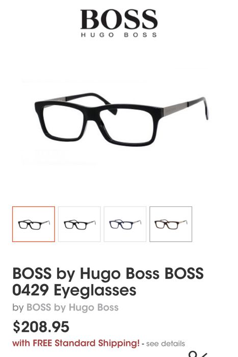 Оригінал окуляри для зору оправа BOSS, Hugo boss