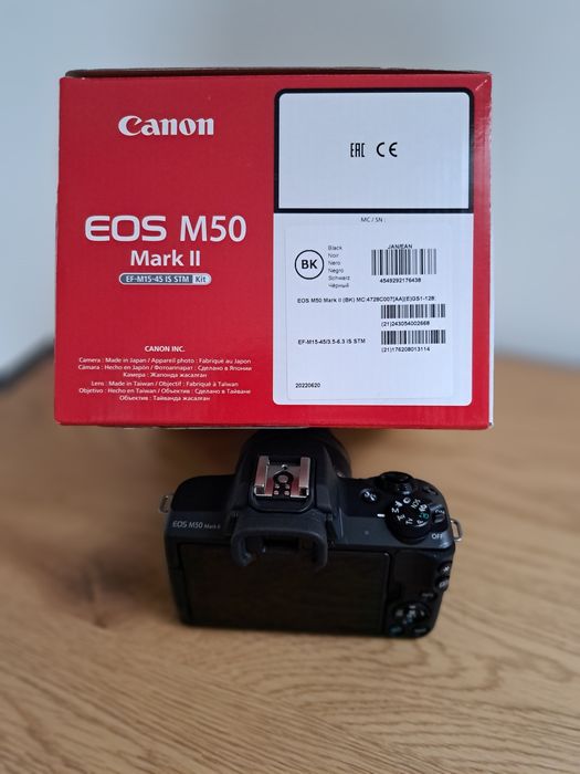 Aparat Canon EOS M50 Mark II
