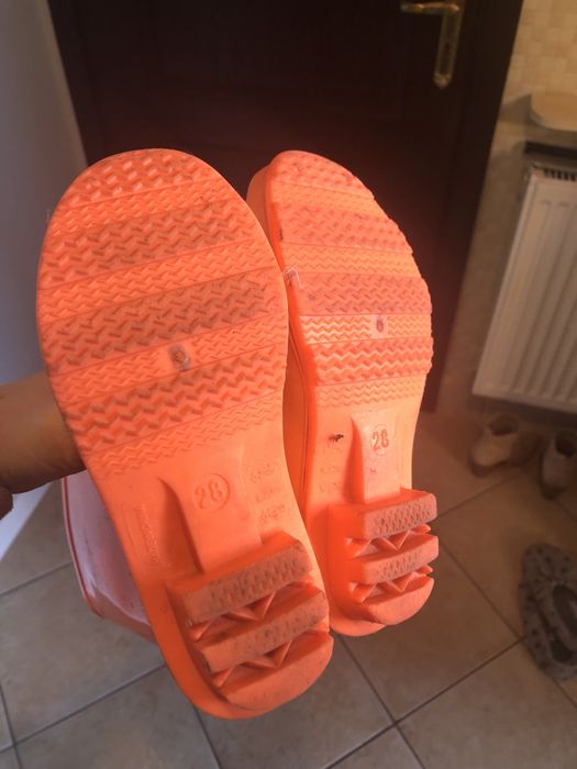 Kalosze neonowe 28