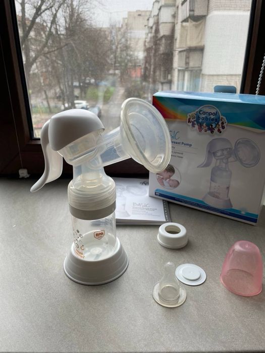 Механический молокоотсос canpol