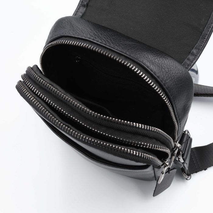 Сумка чоловіча натуральна шкіра leather 25415 Сумка мужская кожаная