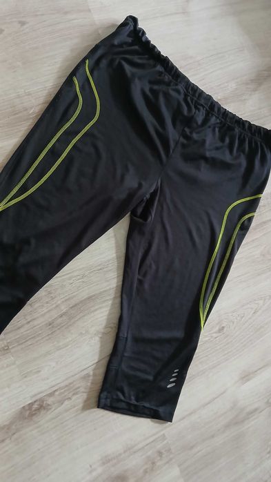 Spodenki 3/4 do biegania Crivit czarne XL