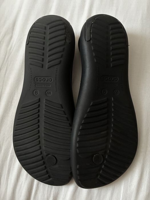 CROCS czarne sandały r. 39/40