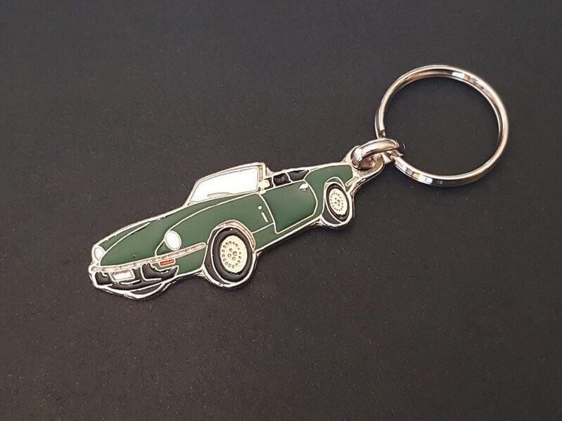 Porta chaves Triumph Spitfire Verde BRG Novo