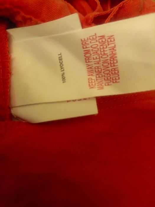 River Island: czerwony kombinezon letni 36