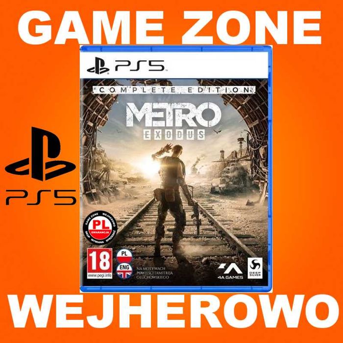 Metro Exodus PS5 = PŁYTA PL = Wejherowo / Wymiana