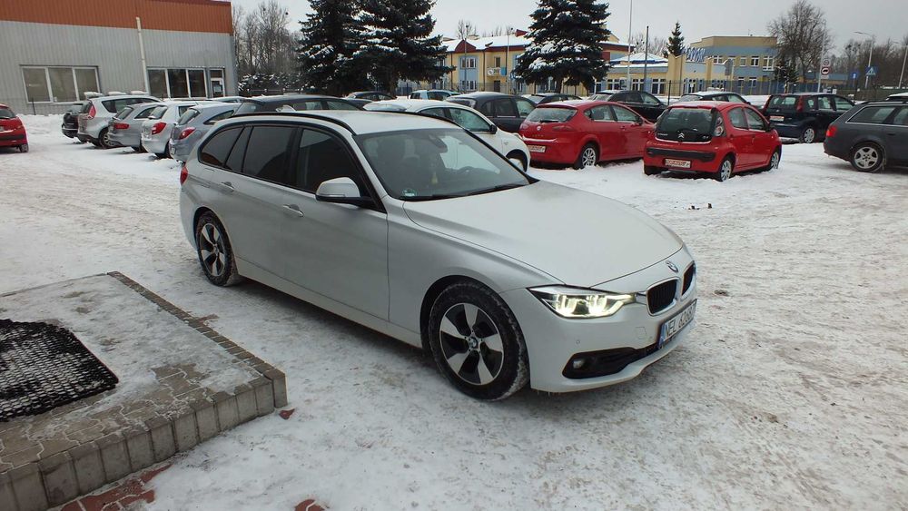 BMW 320 2.0 Diesel Automat 2017/18 Rok Biała Perła Super Stan!