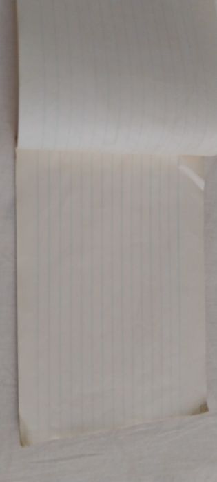 Caderno de Linhas Antigo – Caderno Caligráfico, 100 anos