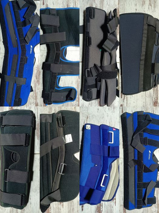 Тутор Шина для колінного суглобу Бандаж повної фіксації ортез коліна