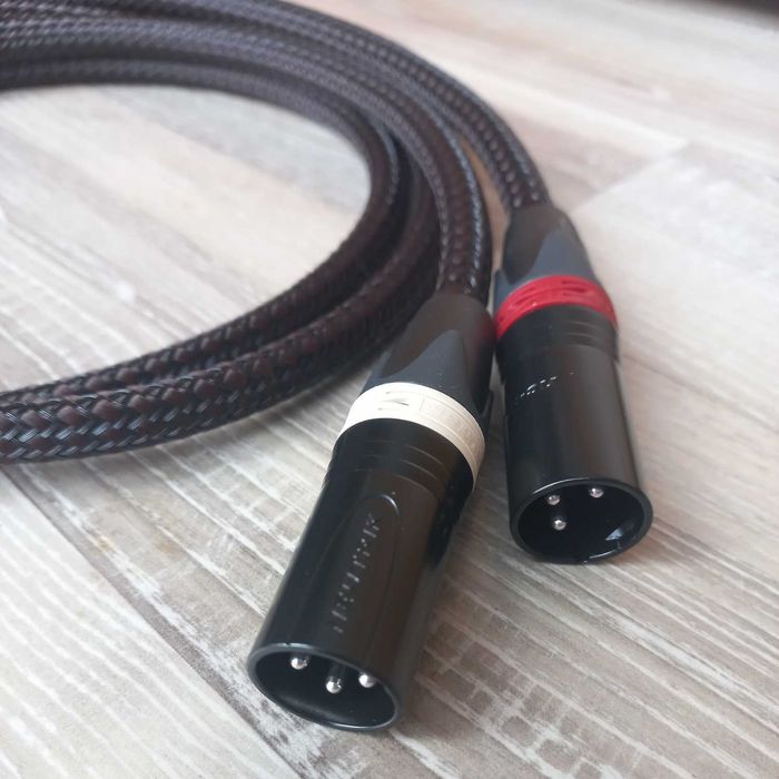 Interkonekt analogowy, kabel  Hi-Fi, XLR KaCsa Audio 1m  /para