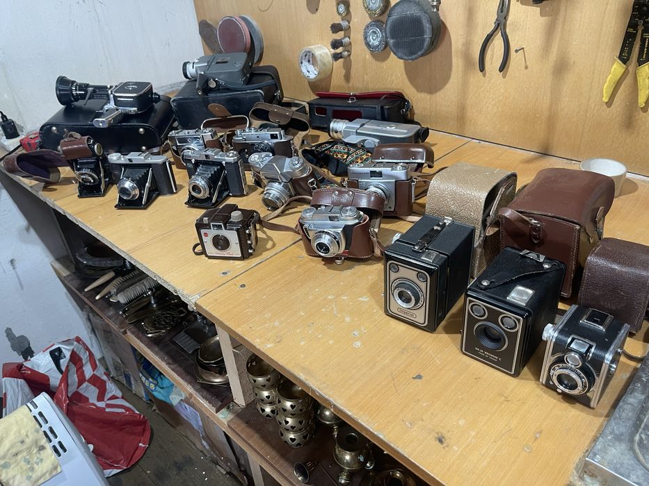 Фотоаппараты и кинокамеры винтажные
