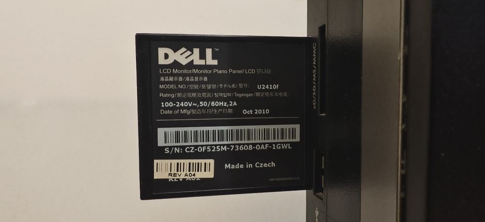 монітор Dell UltraSharp U2410F 24 IPS WUXGA