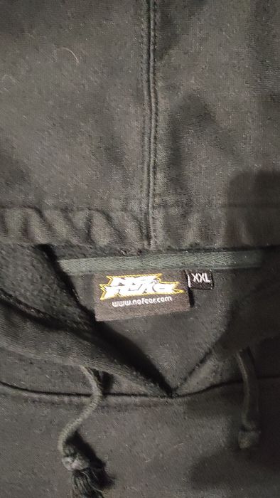 Худі no fear в чорному кольорі