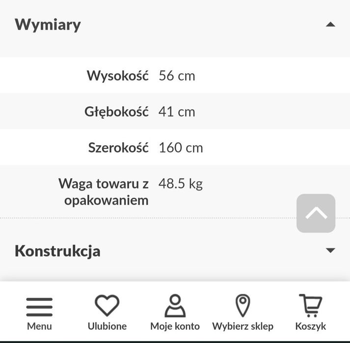 Komoda i szafka rtv