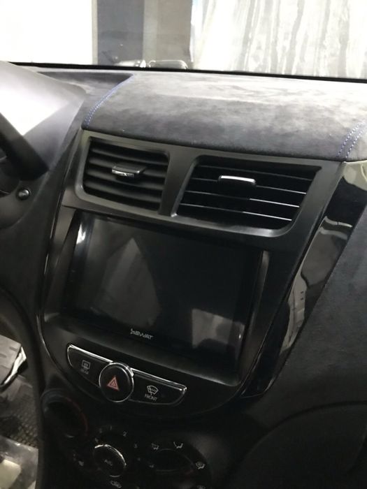 Автомагнітола SWAT 2DIN з рамкою Hyundai Accent, Solaris 2012-2015