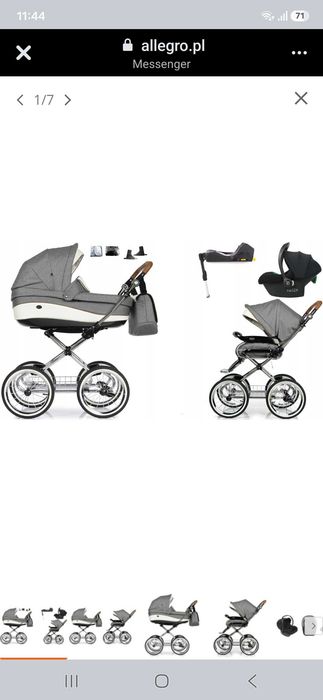 Wózek Roan Emma 4 w 1
