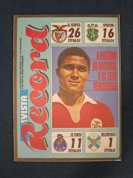 6 Revistas RECORD (especial) futebol - Anos 90