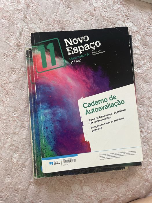 Manuais matemática A Novo Espaço 11° ano