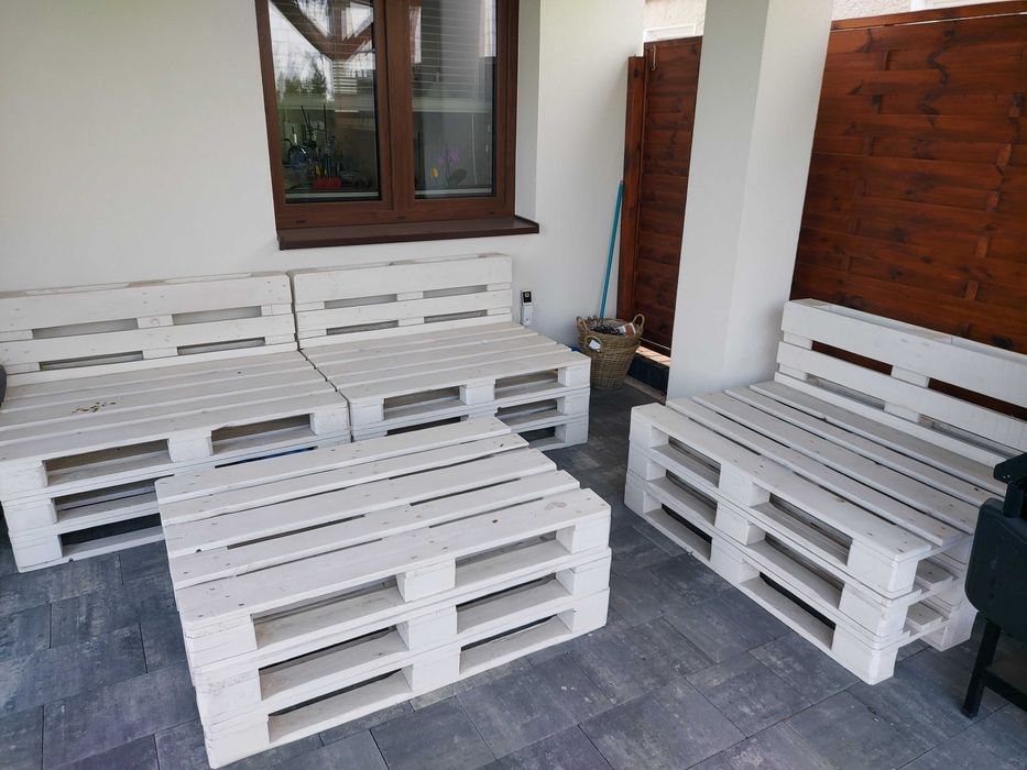 Meble ogorodowe z euro palet