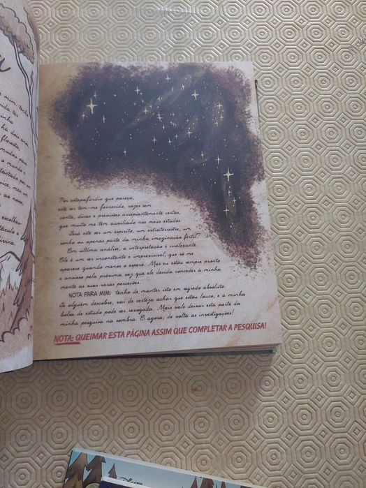 Livros colecção gravity falls