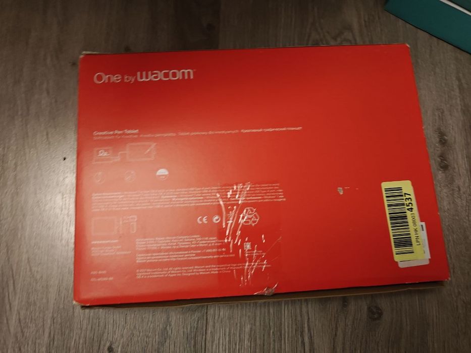 Графічний планшет One by Wacom Medium (CTL-672/K0-BX)