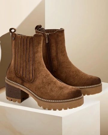 3 KOLORY 36 37 38 botki 39 40 41 z przetarciami na obcasie klocku zams