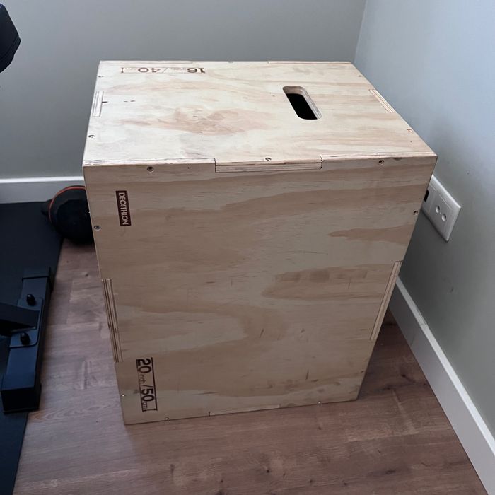Caixa pliometria Decathlon