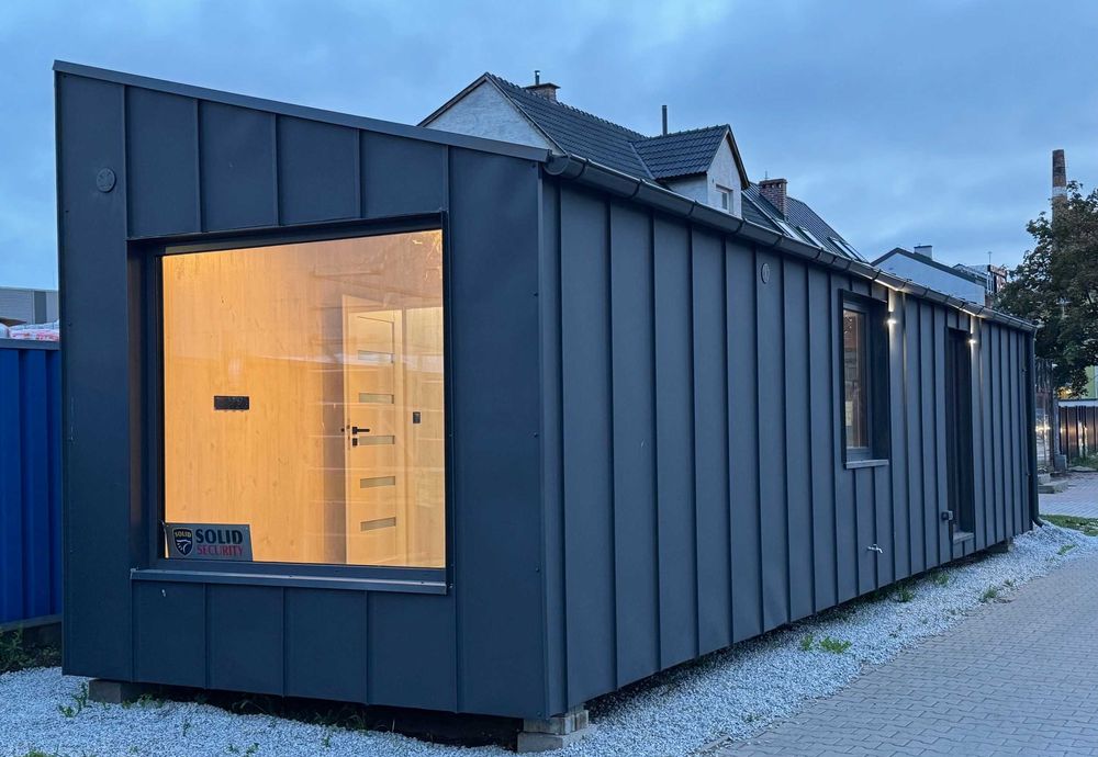 Całoroczny Dom Modułowy z drewna CLT- bez pozwolenia.