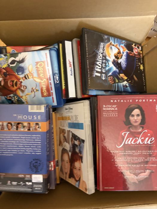 Kolekcja VHS dvd blue ray